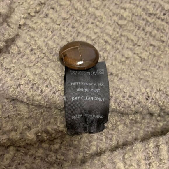 Isabel Marant Women’s wrap Sweater with button cowl neck  |Size: 1| - Picture 6 of 13